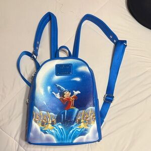 Disney Loungefly Fantasia sorcerer Mickey backpack